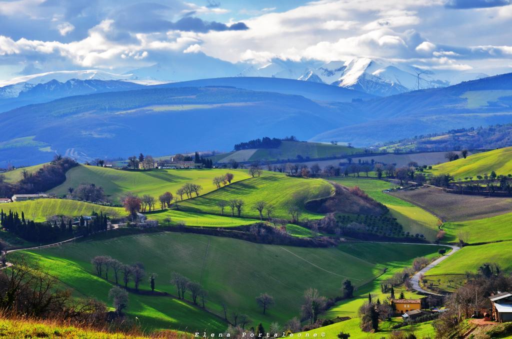 Casale Il Cerqueto Bed and Breakfast San Severino Marche Eksteriør billede